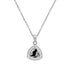 Sudraba kulons "Stihijas Maģija (Light Chrome)" ar Swarovski™ kristāliem